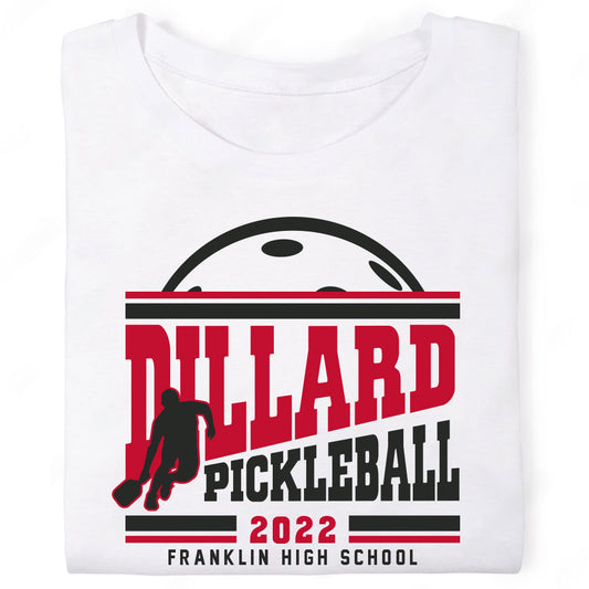 Dillard Pickleball Franklin High School T-Shirt