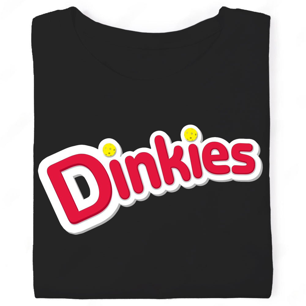republic of pickleball shirt Twinkies Logo Parody Dinkies black tshirt