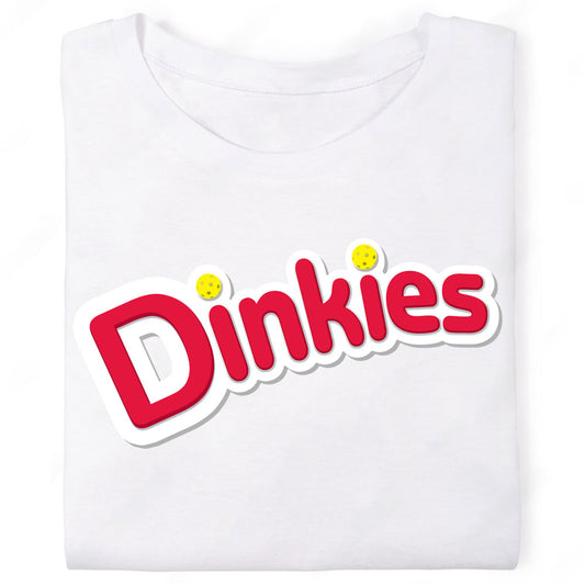 republic of pickleball shirt Twinkies Logo Parody Dinkies white tshirt