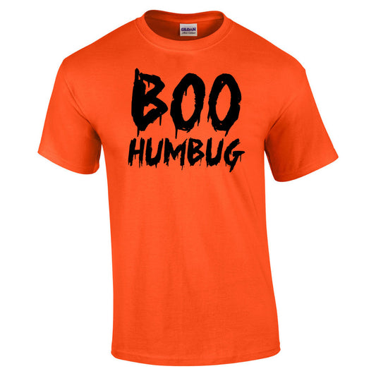 FreakNGeek Boo Humbug Orange Tshirt