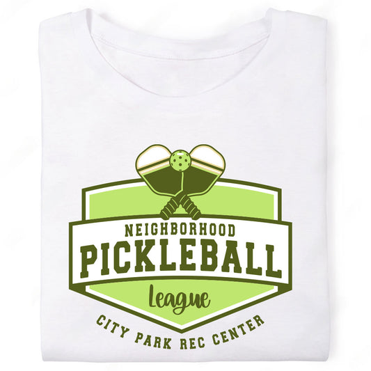 Neighborhood Pickleball League City Park Rec Center T-Shirt
