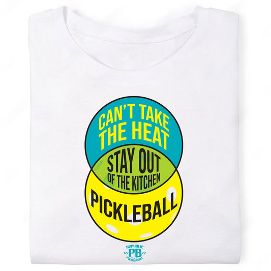 republic of pickleball shirt venn diagram kitchen tshirt