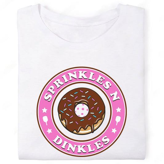 Sprinkles N Dinkles Pickleball Donut T-Shirt