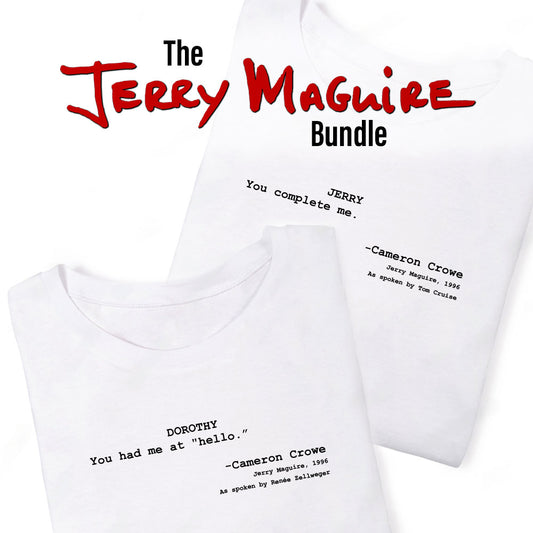 Screenwriter Tshirt - Jerry Maguire Bundle