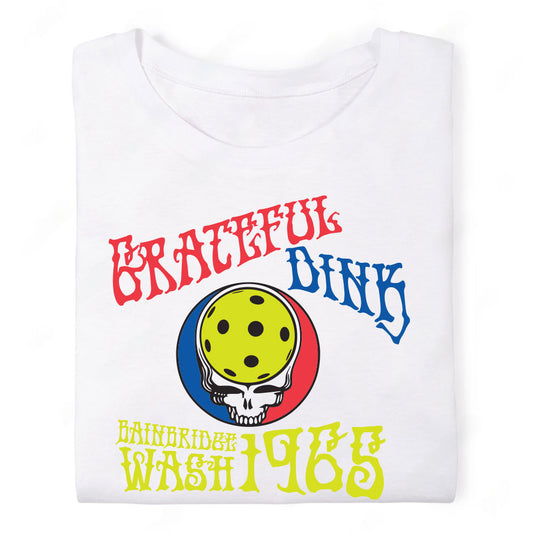Republic of Pickleball - Republic Wear - Grateful Dink Skull T-Shirt