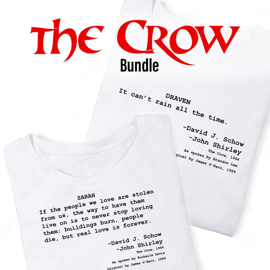 Screenwriter Tshirt - The Crow Bundle