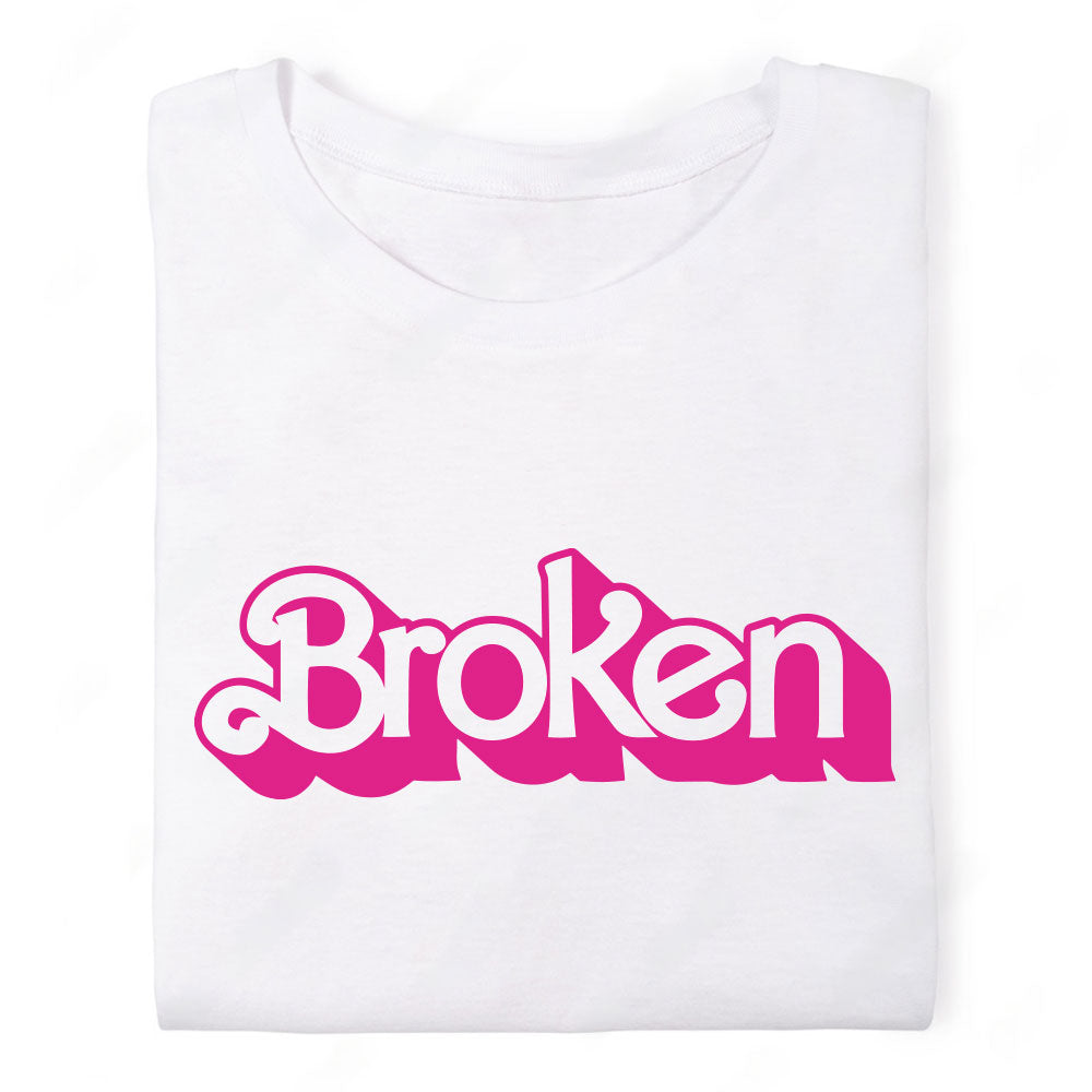 Barbie Broken Ladies Tshirt