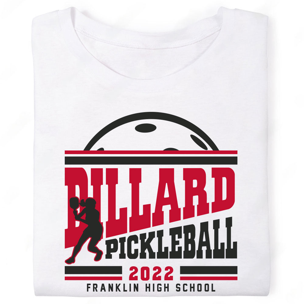 Dillard Pickleball Franklin High School T-Shirt