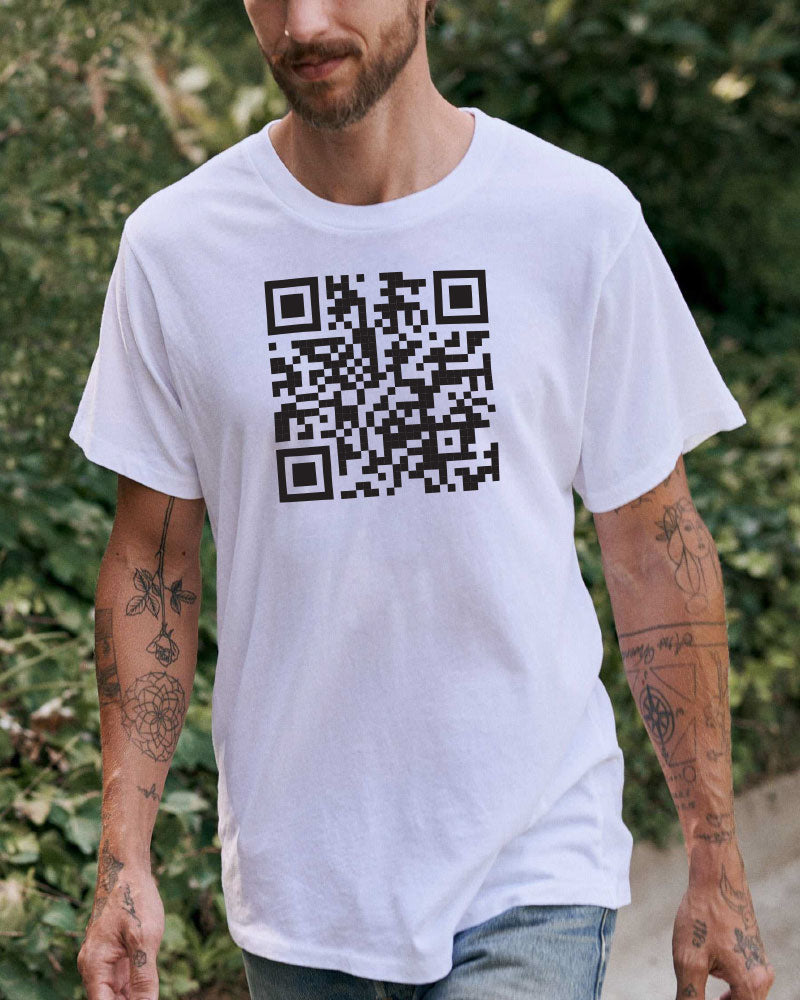 Custom QR Code Tshirt