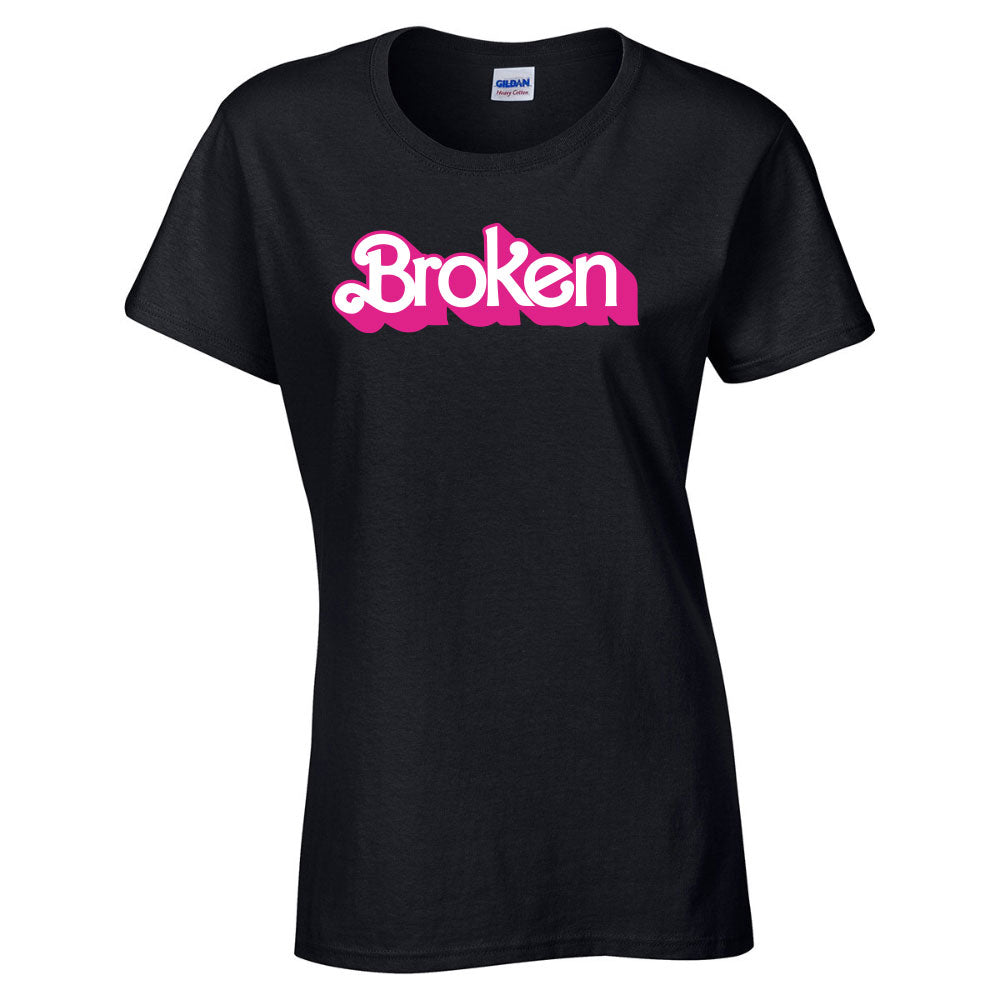 Barbie Broken Ladies Tshirt